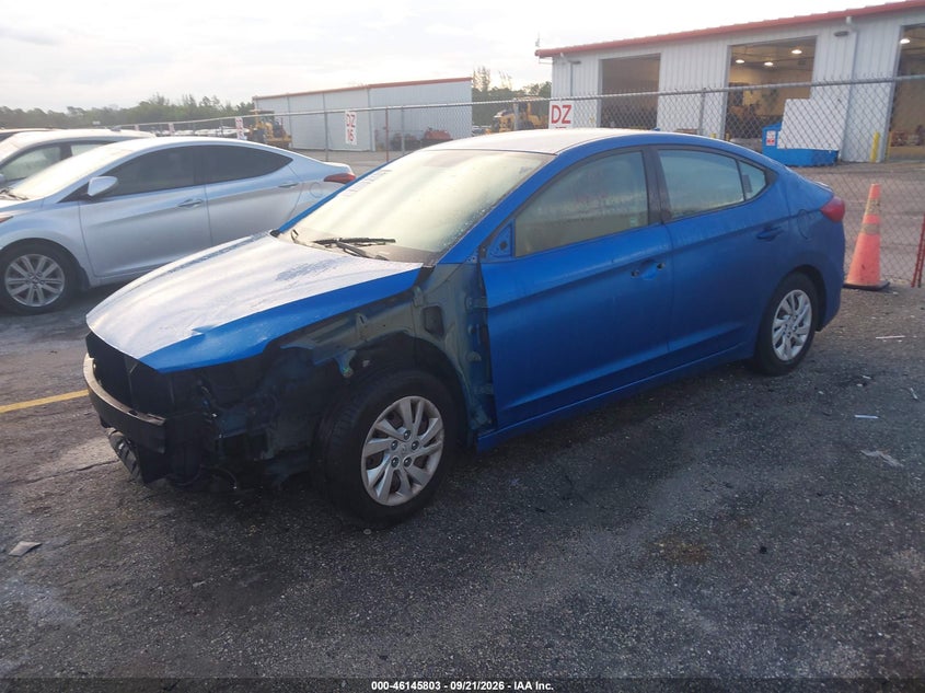 2017 Hyundai Elantra, Front End, IAAI, VIN 5NPD74LFXHH193776 — photo 2