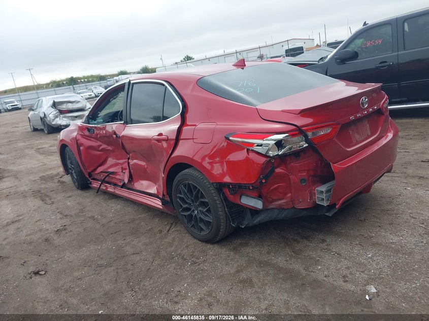 Vin: 4t1b11hk9ku170530, lot: 46645592, toyota camry se 20193