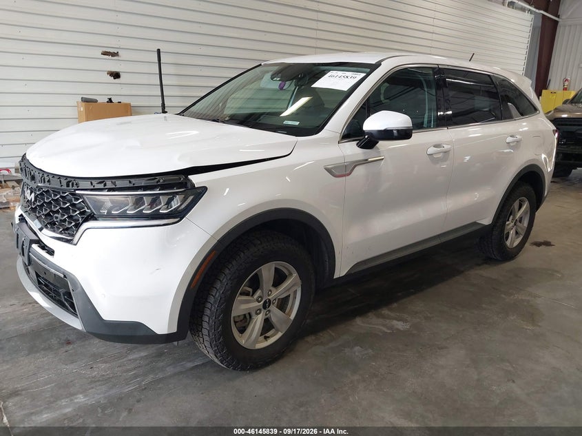 Vin: 5xyrgdlc1pg203015, lot: 46645596, kia sorento lx 20232