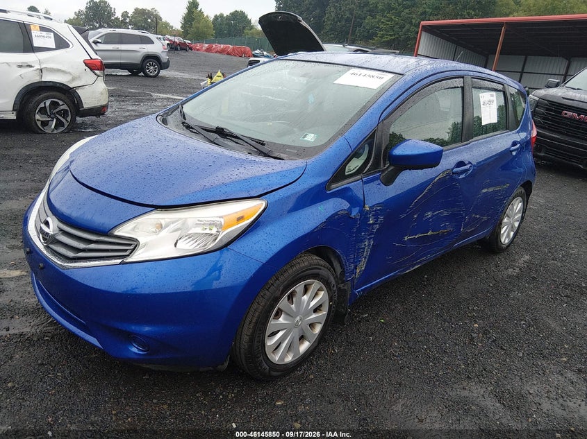 Vin: 3n1ce2cp1fl371833, lot: 46645607, nissan versa note s (sr)/s plus/sl/sr/sv 20152