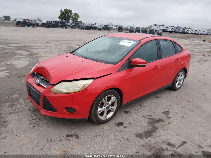 Vin: 1fadp3f24el147330, lot: 46645610, ford focus se 20142