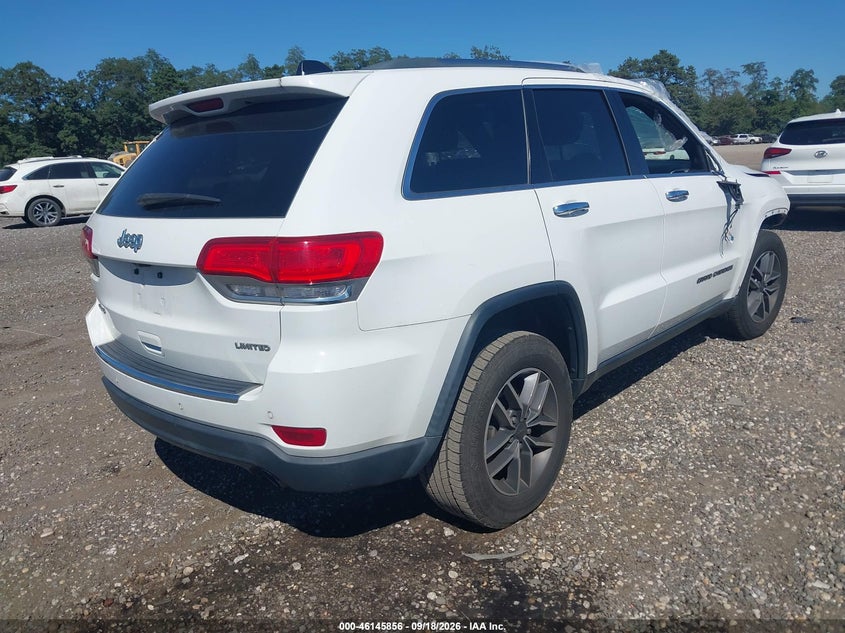 Vin: 1c4rjfbg4jc378873, lot: 46645613, jeep grand cherokee limited 4x4 20184