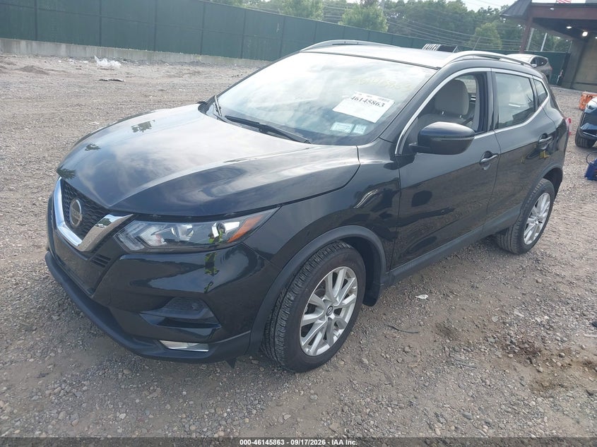 Vin: jn1bj1cw9lw648260, lot: 46645620, nissan rogue sport sv awd xtronic cvt 20202