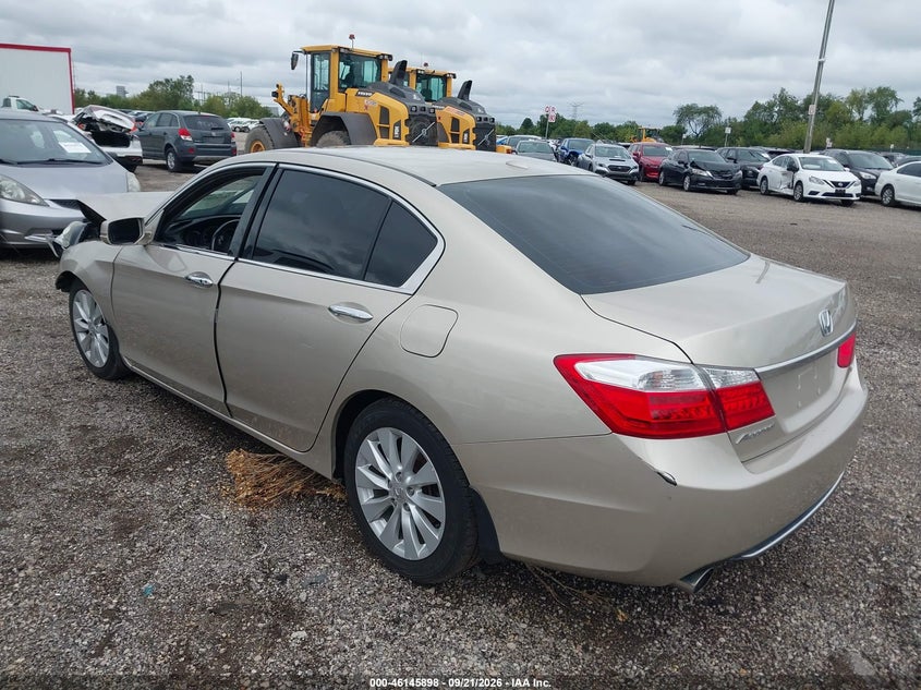 Vin: 1hgcr3f86ea039566, lot: 46645656, honda accord ex-l v-6 20143