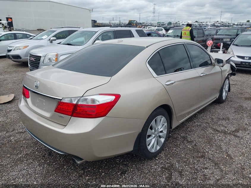 Vin: 1hgcr3f86ea039566, lot: 46645656, honda accord ex-l v-6 20144