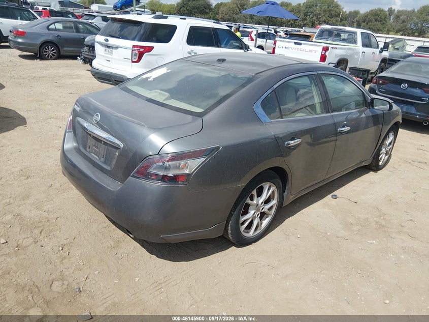 Vin: 1n4aa5ap4ec434654, lot: 46645657, nissan maxima 3.5 sv 20144