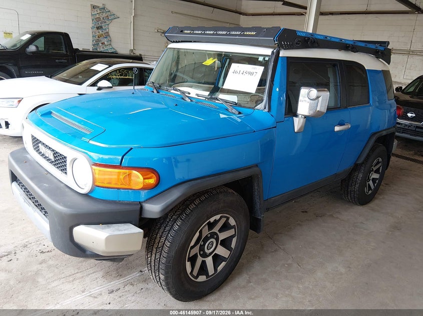 TOYOTA FJ CRUISER 2007 VIN JTEZU11F670004287