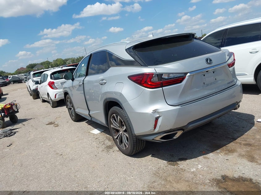 Vin: 2t2zzmca3hc067648, lot: 46645676, lexus rx 350 20173