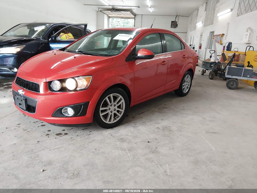 CHEVROLET SONIC 2012 VIN 1G1JC5SH5C4126422