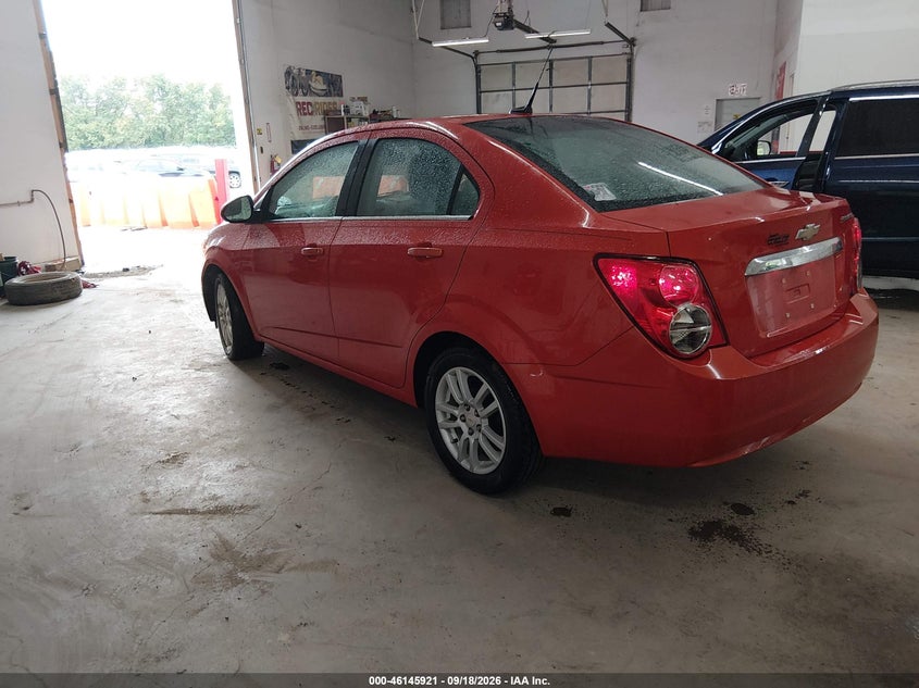 CHEVROLET SONIC 2012 VIN 1G1JC5SH5C4126422