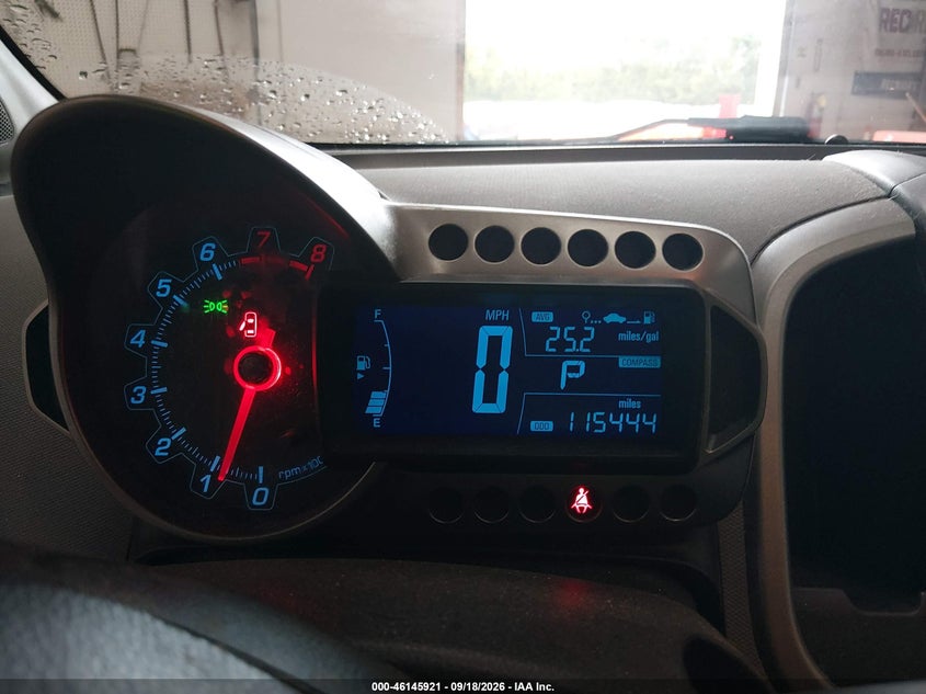 CHEVROLET SONIC 2012 VIN 1G1JC5SH5C4126422