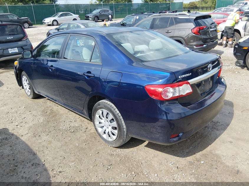 Vin: 5yfbu4eexdp171195, lot: 46645683, toyota corolla le 20133