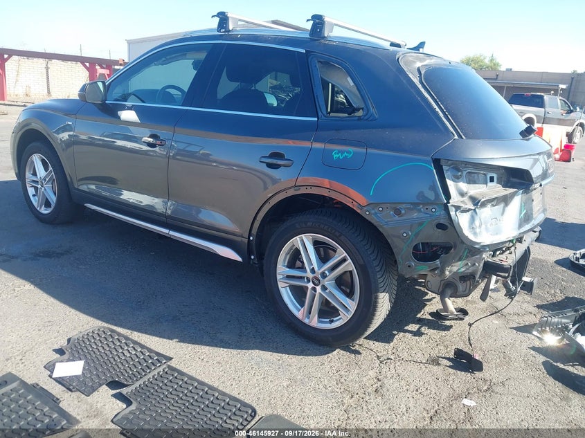 Vin: wa1e2afy3m2048146, lot: 46645684, audi q5 premium plus 55 tfsi e quattro s tronic 20213