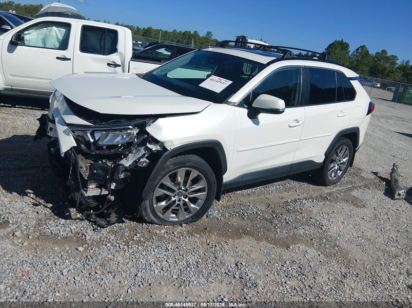 Vin: 2t3c1rfvxmw127535, lot: 46645694, toyota rav4 xle premium 20212
