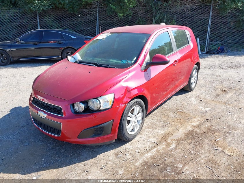 Vin: 1g1jc6sg1f4153957, lot: 46645700, chevrolet sonic lt auto 20152