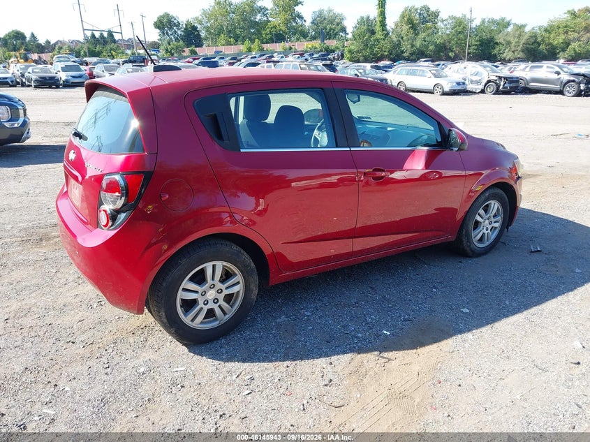 Vin: 1g1jc6sg1f4153957, lot: 46645700, chevrolet sonic lt auto 20154