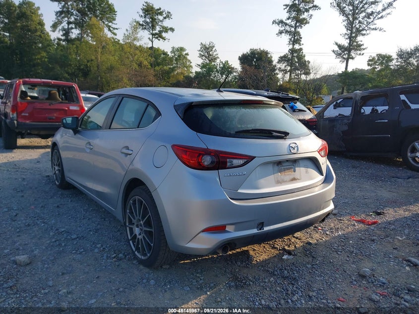Vin: 3mzbn1l78hm148850, lot: 46645724, mazda mazda3 touring 20173