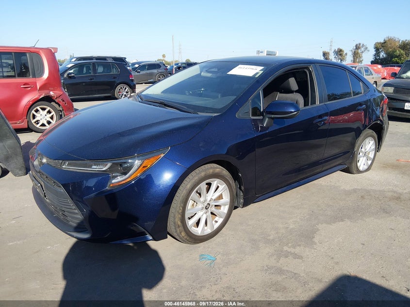 Vin: jtdb4mee8rj013546, lot: 46645725, toyota corolla le 20242