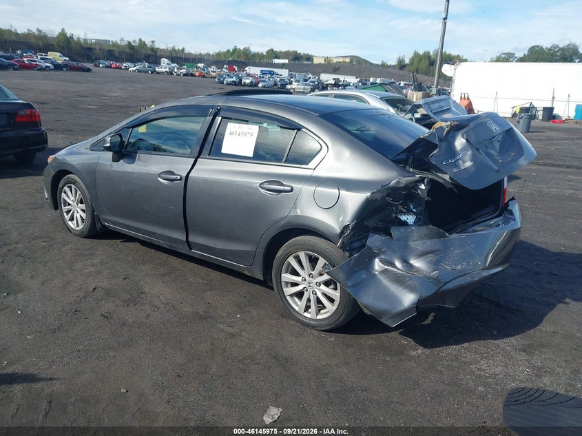 Vin: 2hgfb2f93ch547853, lot: 46645731, honda civic ex-l 20123