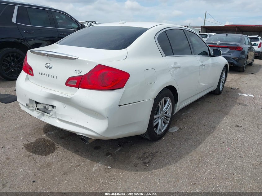 Vin: jn1cv6ap7bm505075, lot: 46645741, infiniti g37 journey 20114