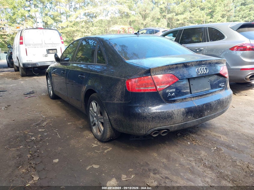 2010 AUDI A4 auction photo 3