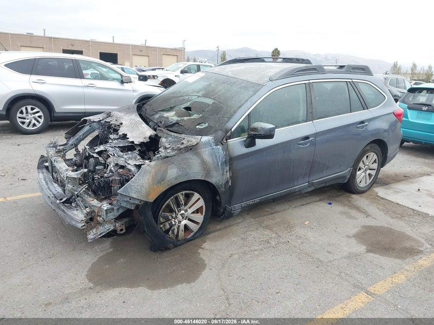 Vin: 4s4bsaac4f3202103, lot: 46645777, subaru outback 2.5i 20152
