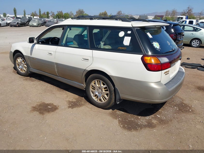 2002 SUBARU OUTBACK auction photo 3