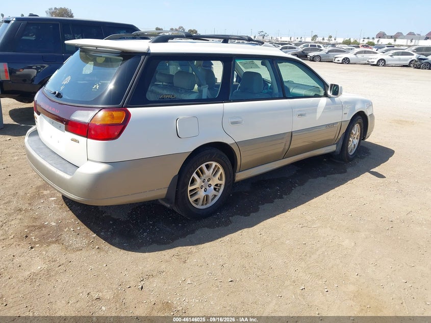 2002 SUBARU OUTBACK auction photo 4