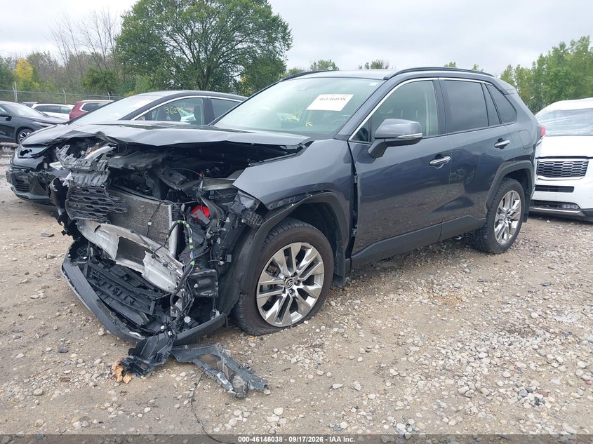 Vin: jtmn1rfv9md076101, lot: 46645795, toyota rav4 limited 20212