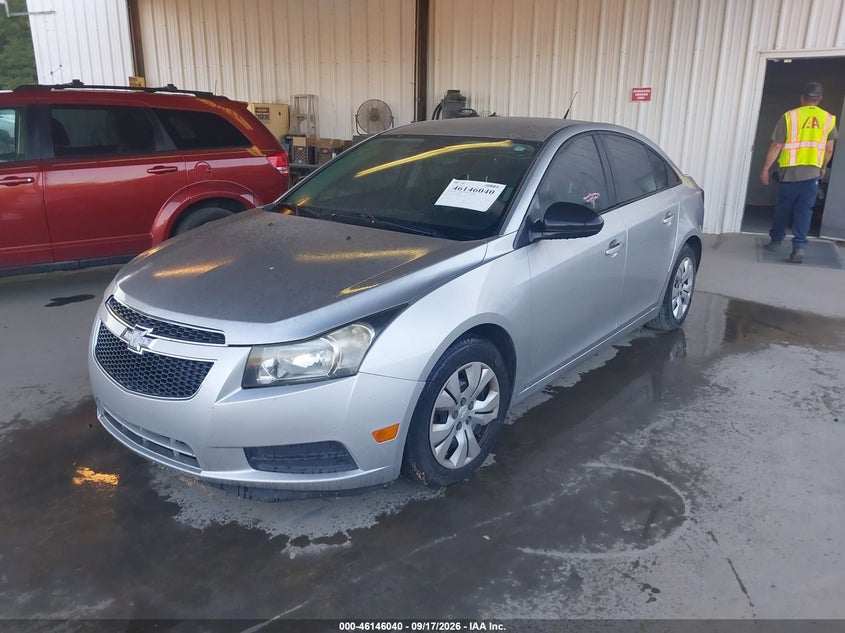 Vin: 1g1pa5sh7d7264995, lot: 46645797, chevrolet cruze ls auto 20132
