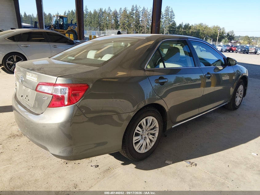 Vin: 4t4bf1fk7er346621, lot: 46645809, toyota camry le 20144