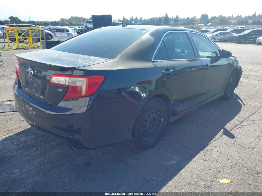 Vin: 4t1bf1fk5cu182793, lot: 46645825, toyota camry se limited edition 20124