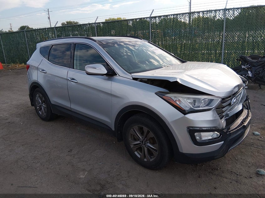 Vin: 5xyzu3lbxfg265537, lot: 46645826, hyundai santa fe sport 2.4l 2015 img_1