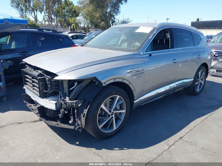 Vin: kmuhbesb5tu306498, lot: 46645829, genesis gv80 2.5t advanced awd 20262