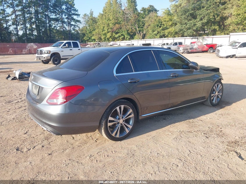Vin: 55swf4jb6hu184503, lot: 46645834, mercedes-benz c 300 20174