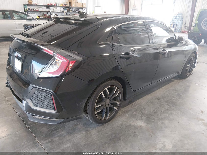 Vin: shhfk7h59ju406213, lot: 46645854, honda civic ex 20184
