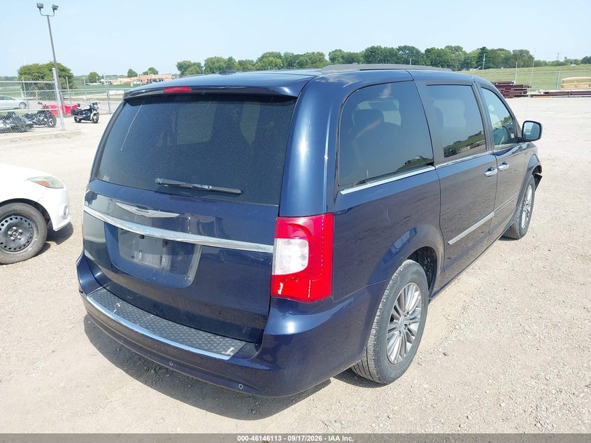 Vin: 2c4rc1cg2er195030, lot: 46645869, chrysler town & country touring-l 20144