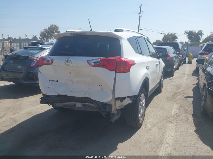 Vin: jtmzfrev7ej002411, lot: 46645888, toyota rav4 le 20144