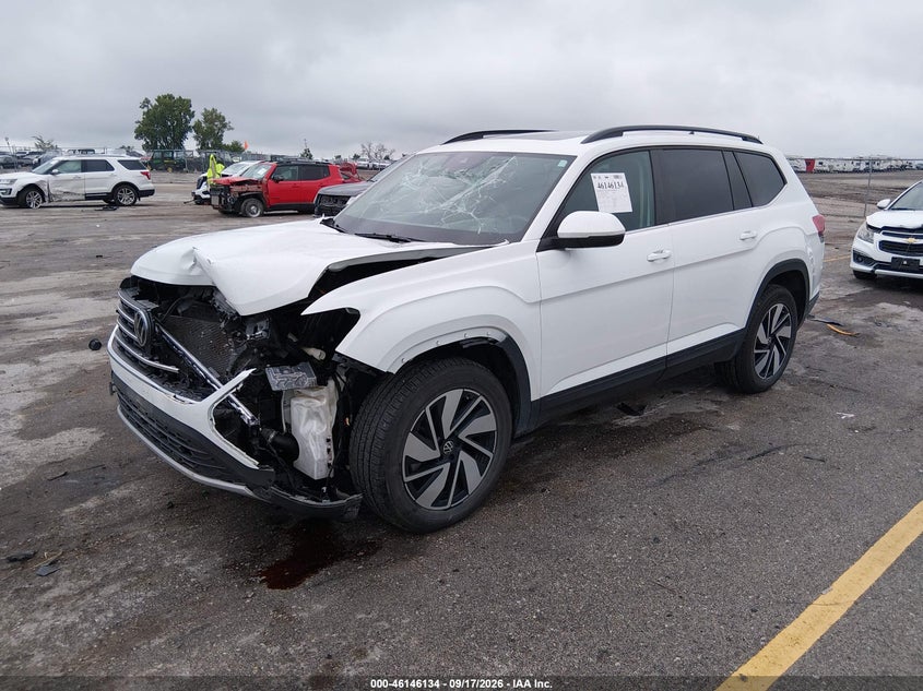 Vin: 1v2kr2ca7rc507213, lot: 46645891, volkswagen atlas 2.0t se w/technology 20242