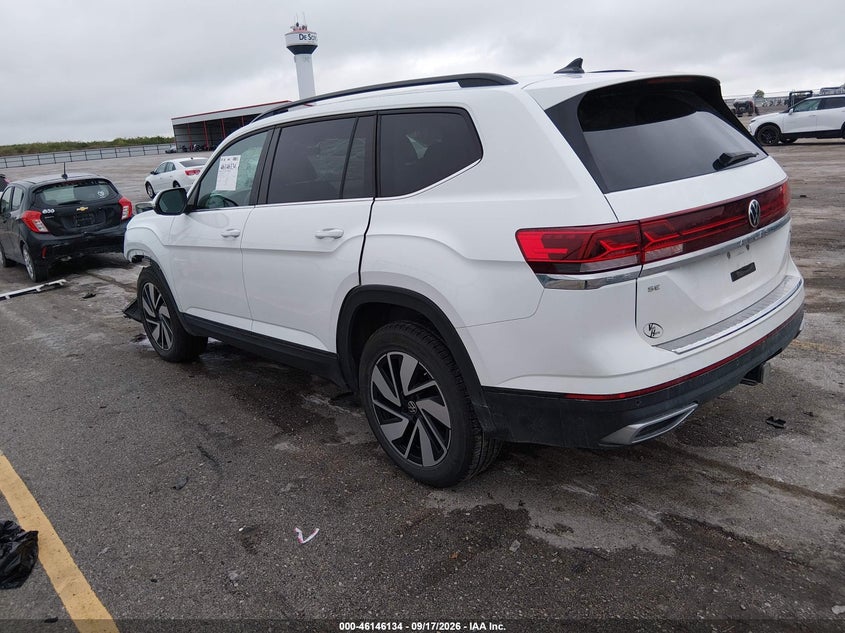 Vin: 1v2kr2ca7rc507213, lot: 46645891, volkswagen atlas 2.0t se w/technology 20243