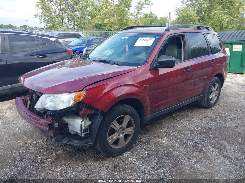 Vin: jf2sh6bc0ah776807, lot: 46645908, subaru forester 2.5x 20102
