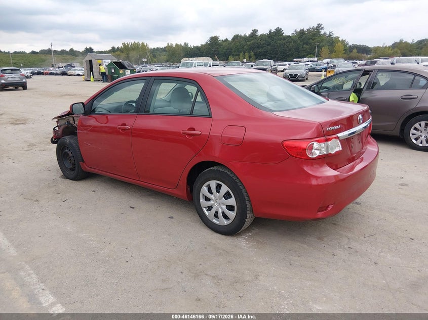 Vin: 2t1bu4ee7bc656150, lot: 46645923, toyota corolla le 20113