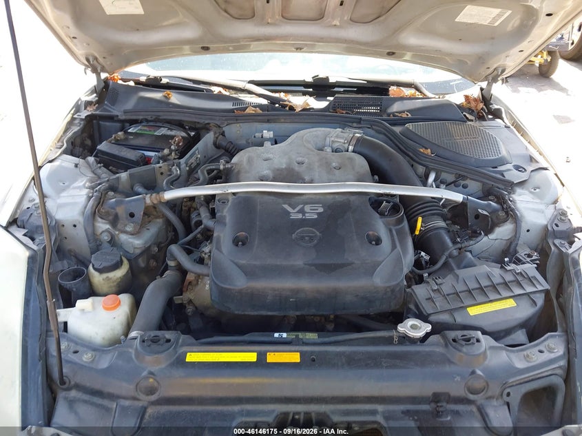 NISSAN 350Z 2005 VIN JN1AZ36A25M755780