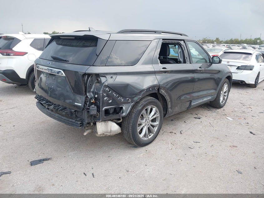 Vin: 1fmsk7dh8lgc45437, lot: 46645937, ford explorer xlt 20204