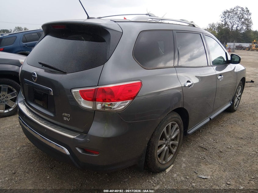 Vin: 5n1ar2mm2fc634092, lot: 46645949, nissan pathfinder sv 20154
