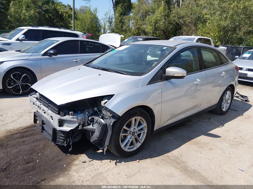 Vin: 1fadp3f21fl270035, lot: 46645967, ford focus se 20152