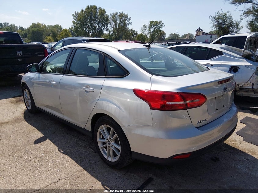 Vin: 1fadp3f21fl270035, lot: 46645967, ford focus se 20153