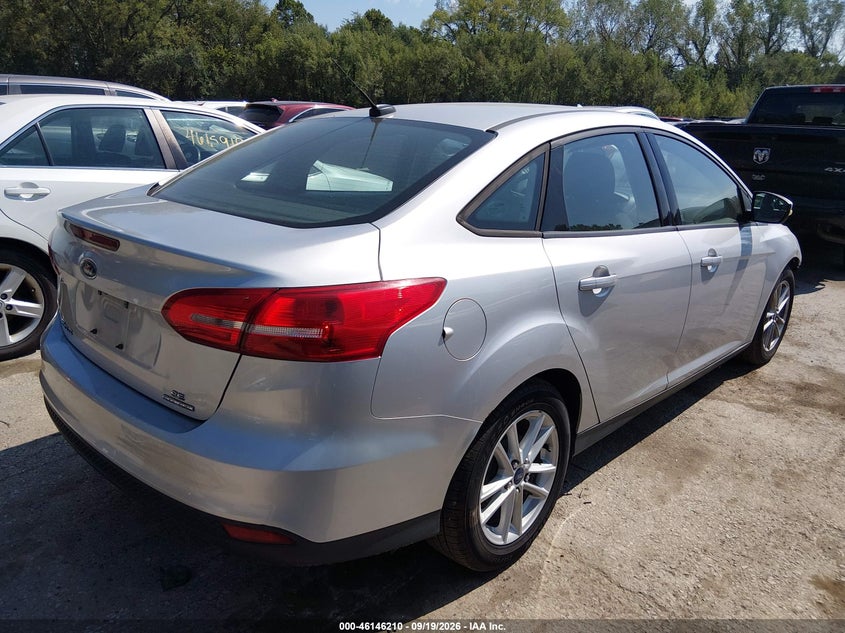 Vin: 1fadp3f21fl270035, lot: 46645967, ford focus se 20154