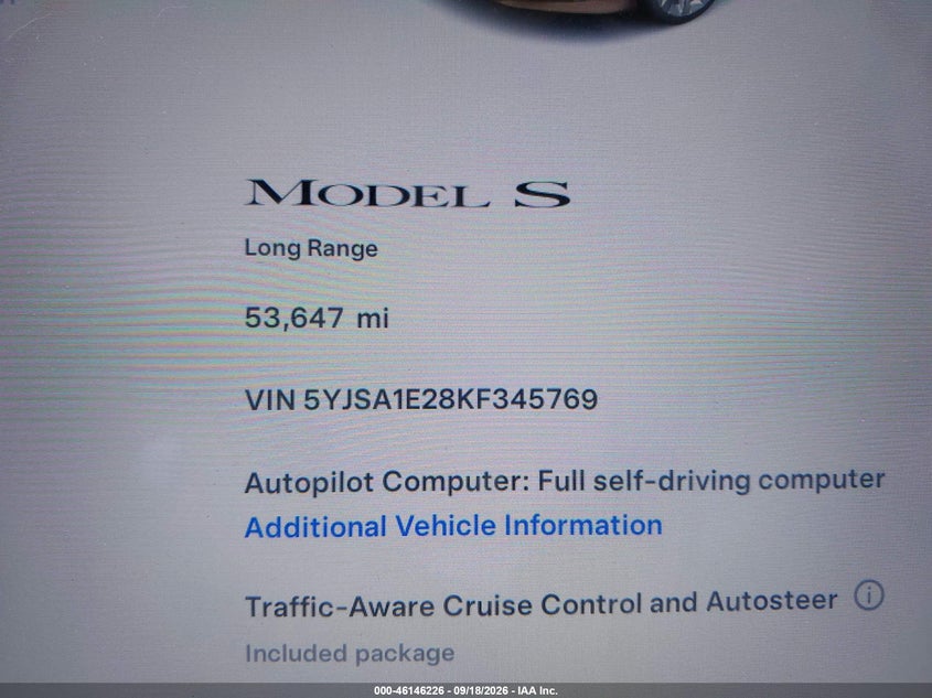 TESLA MODEL S - zdjęcie 16