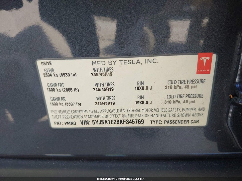 TESLA MODEL S - zdjęcie 9